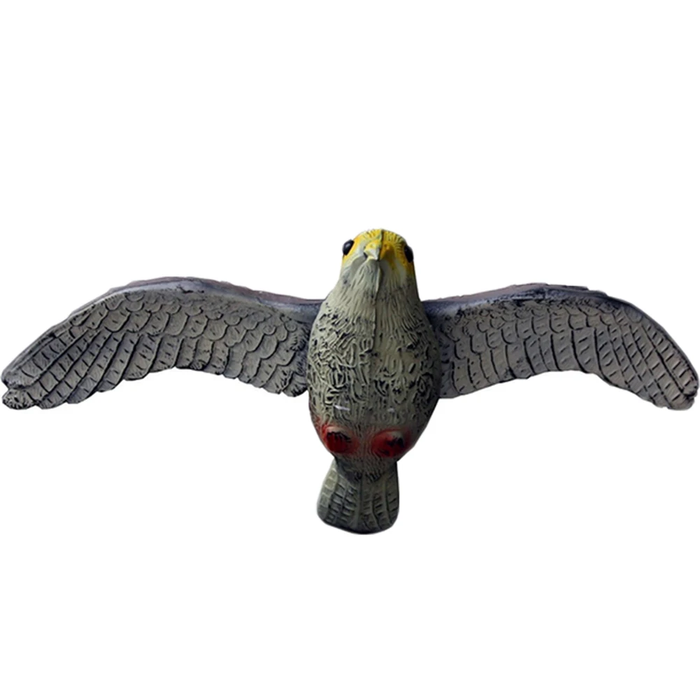 1 шт. похожая на настоящую летящей птицы ястреб приманка в виде голубя вредителей