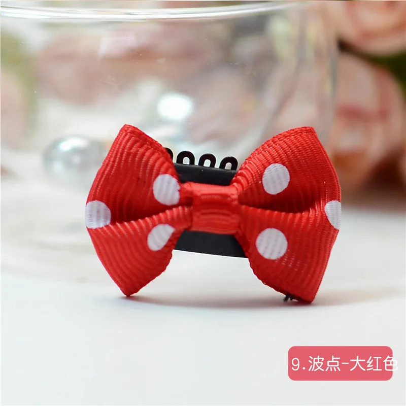 10 шт./лот милые детские заколки для волос девочек пряжки шпильки аксессуары