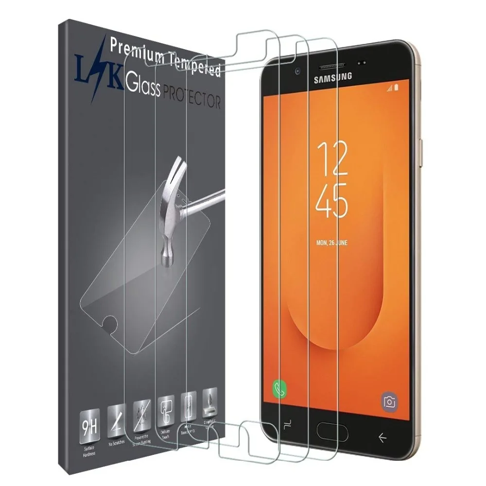 Для [3 упак.] samsung Galaxy J7 премьер 2 Экран протектор LK закаленное Стекло с