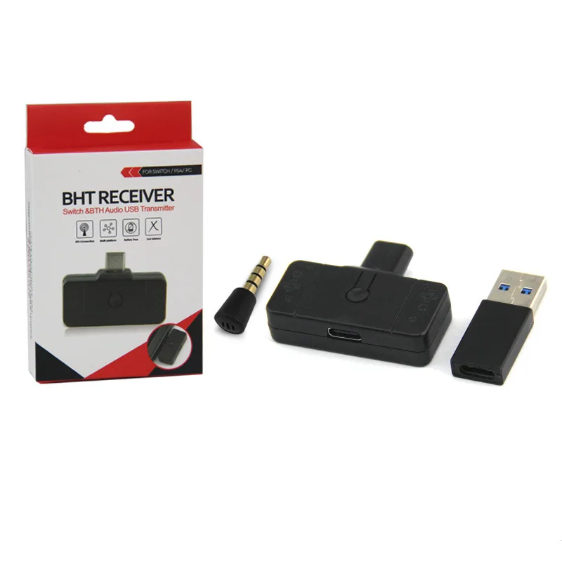 Беспроводной Bluetooth аудио USB Тип C передатчик приемник для переключателя/PS4/ПК