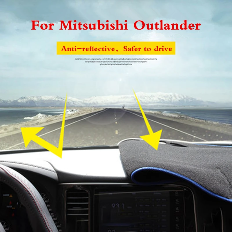 Приборная панель автомобиля для Mitsubishi Outlander 2013 2014 2015 2016 2017 2018 накладка коврик