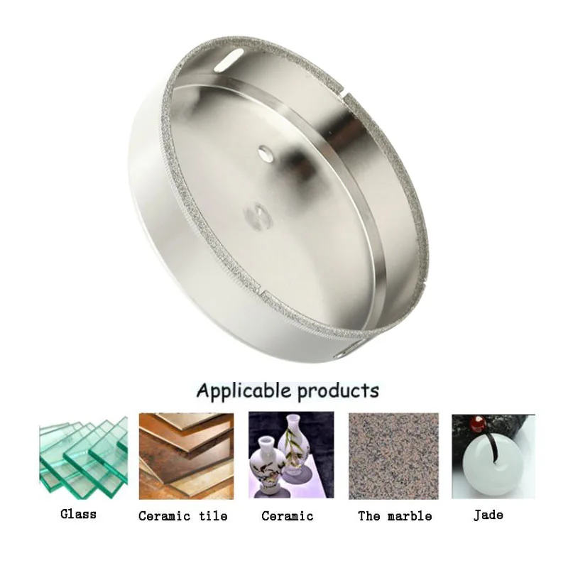 85 мм стекло с алмазным покрытием отверстие пилы сверла для керамической плитки