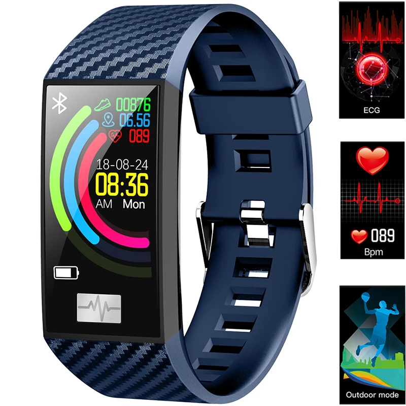 Водонепроницаемый смарт-Браслет фитнес-трекер пульсометр спортивные часы relogio