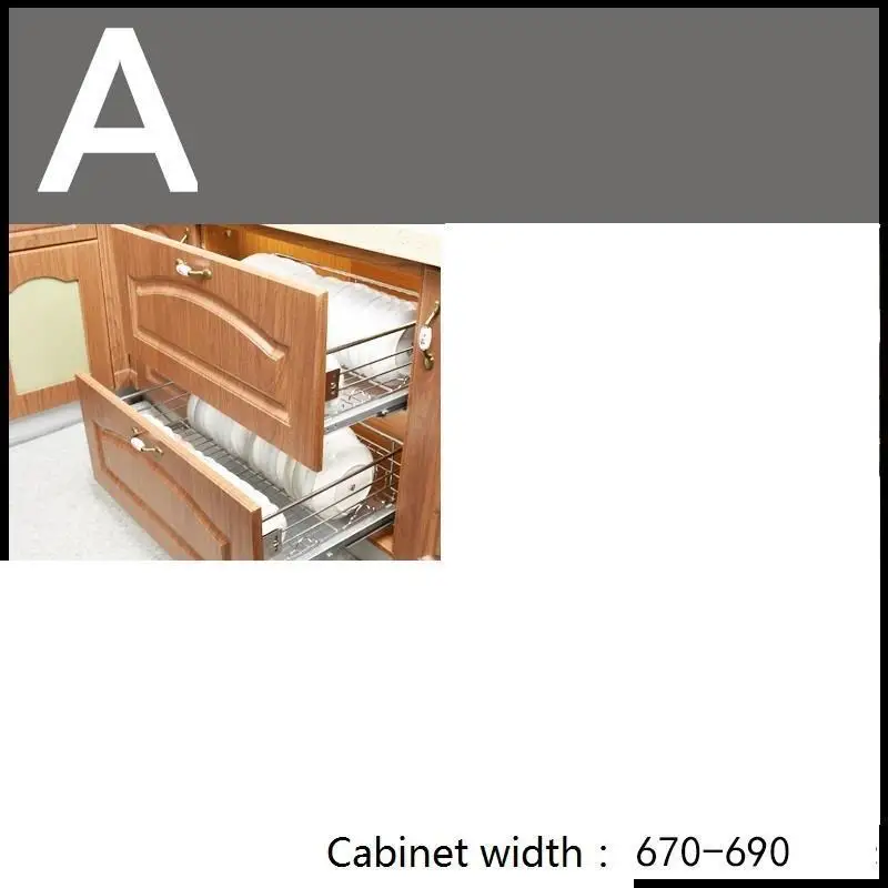 Number 11 Столовый шкаф Keuken Almacenaje Armario Platos Cucina Pantries из нержавеющей стали, органайзер Cocina Cozinha, корзина для кухонного шкафа - Цвет: Number 11