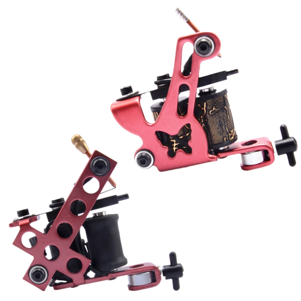 Полный комплект для татуировок 2 машинки набор пигментных чернил тату