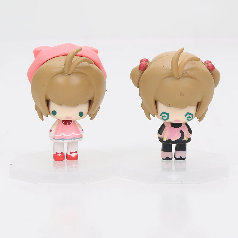 Экшн фигурки из ПВХ Sakura Q vision 6 шт./компл. см|model toy|cardcaptor sakurapvc action figure |
