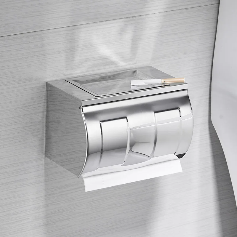 Auswind современные простой держатель для бумаги Серебряный квадрат 304 нержавеющая