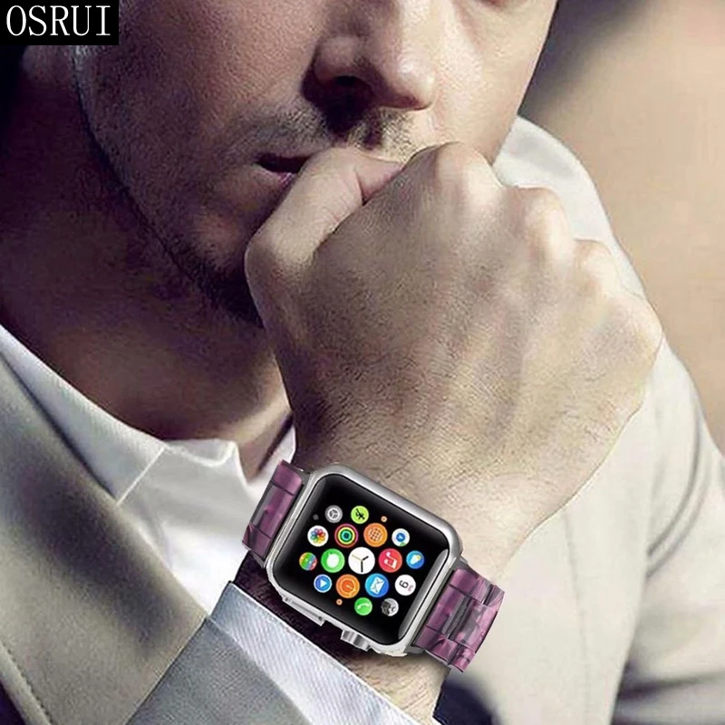 Ремешок для apple watch band 44 мм 40 correa 42 38 iwatch 3 2 полимерный браслет аксессуары pulseira
