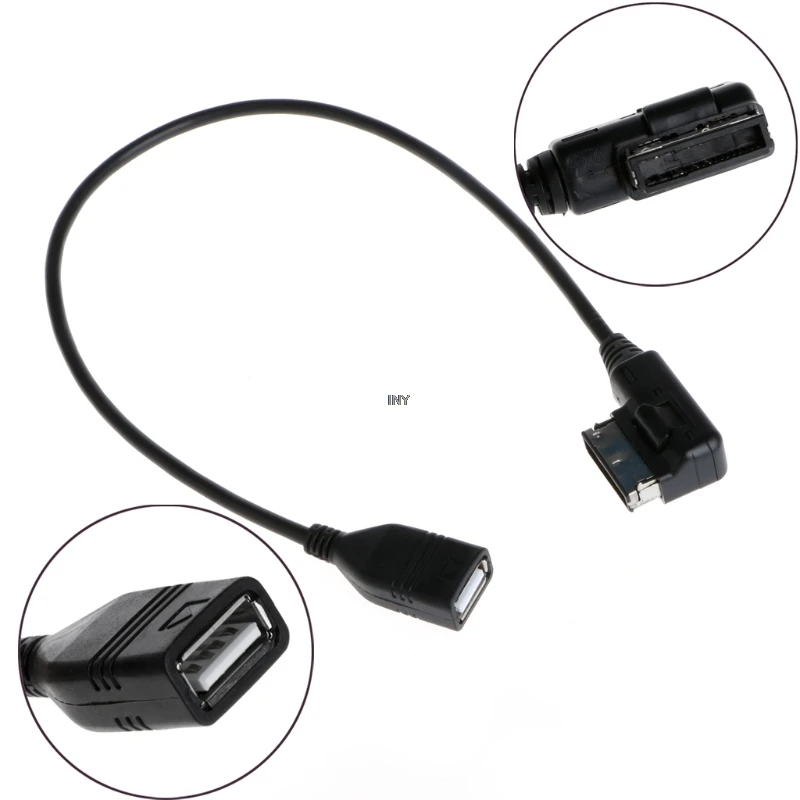 Автомобильный Кабель музыкальный интерфейс AMI MMI к usb кабелю адаптер для Audi A3 A4 A5 A6