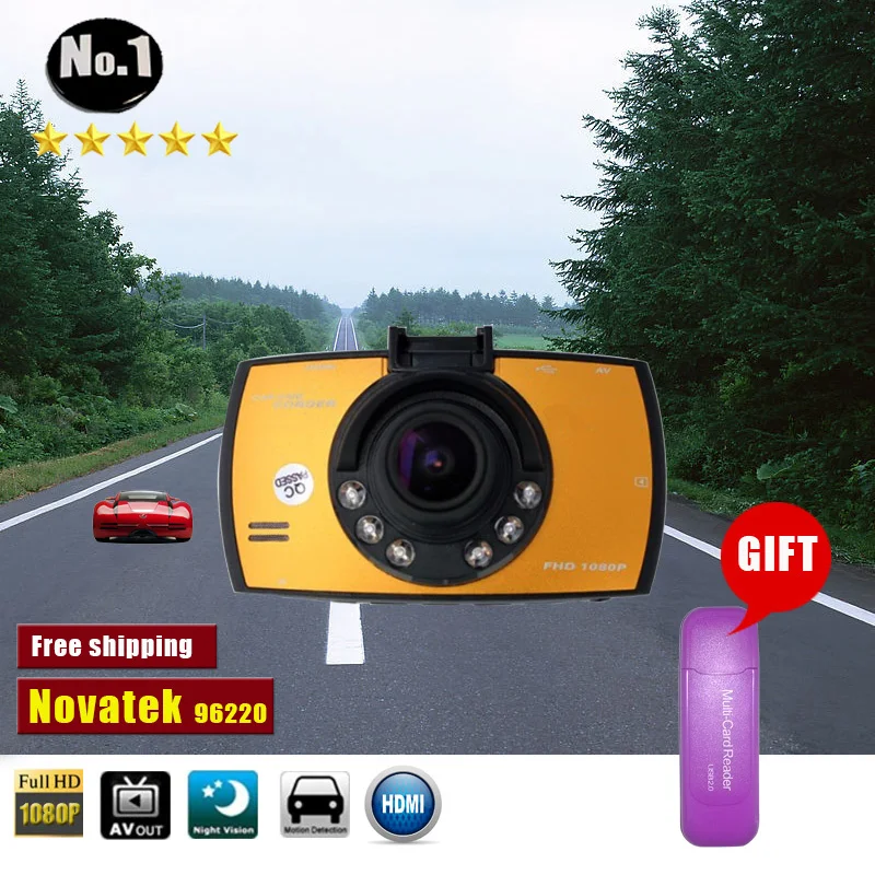 Много - карта чтения Novatek 96220 автомобиль dvr камера регистратор широкий угловой hd 1920