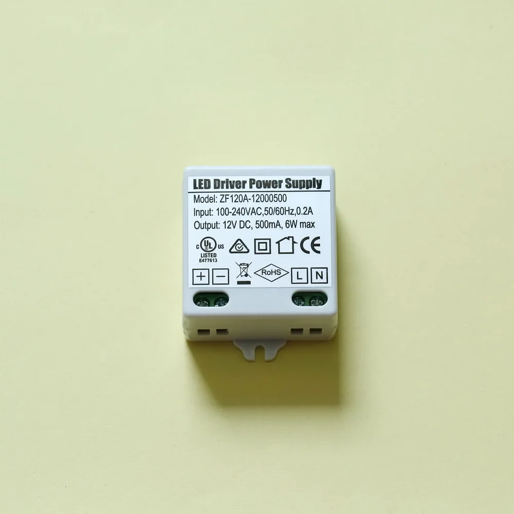 100 шт./лот источник питания постоянного напряжения DC12V500mA 6W LED|supply power|lot lotlot 100pcs |