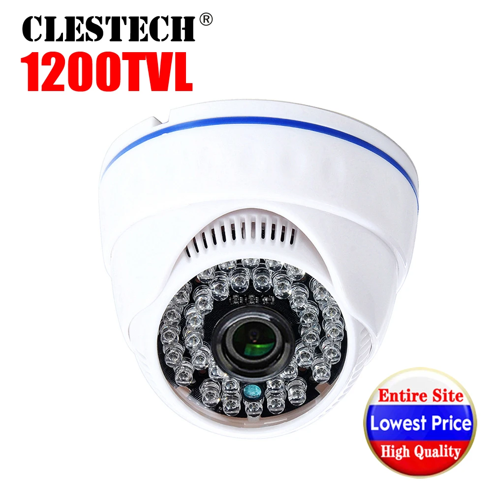 Низкая цена, реальная 1200tvl Cmos HD CCTV камера, ИК инфракрасное ночное видение, широкий угол, домашняя купольная камера для видеонаблюдения, Видикон