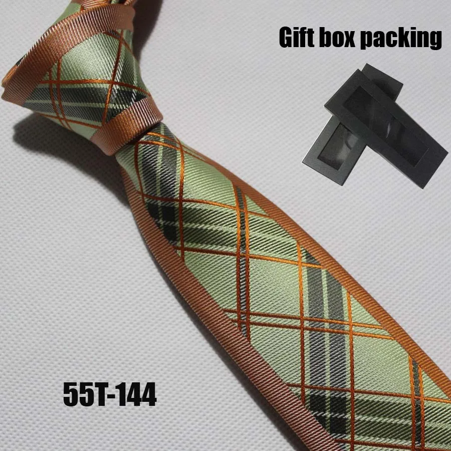 Новый дизайнерский тонкий галстук Lingyao с высокой талией оранжевый зелеными