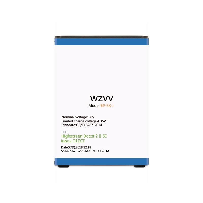 Wzvv 3500 мА/ч замена Батарея BP 5X i Для Highscreen Boost 2 II SE innos D10 D10CF смартфон