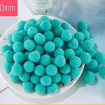 100 шт. 10/15/20/25 мм Мини пышная Нижняя Pom Poms помпонами ручной работы для детей игрушки свадебный Декор DIY товары для шитья и рукоделия