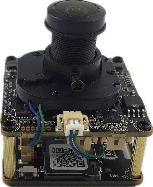 Wifi беспроводной AP IP камера модуль Плата 1280*720 720P XM510F + H62 M12 объектив рыбий глаз