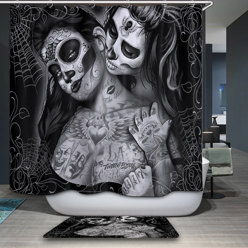 Модная креативная Сексуальная и Женская Штора для ванной комнаты занавеска душа