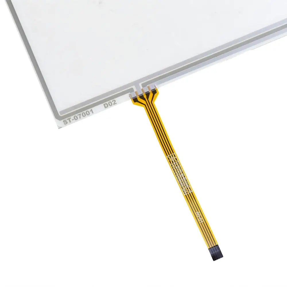 

For 7inch 165*100MM Cable length: 60MM AT070TN92 AT070TN94 Digitizer Resistive Touch Screen Panel Resistance Sensor