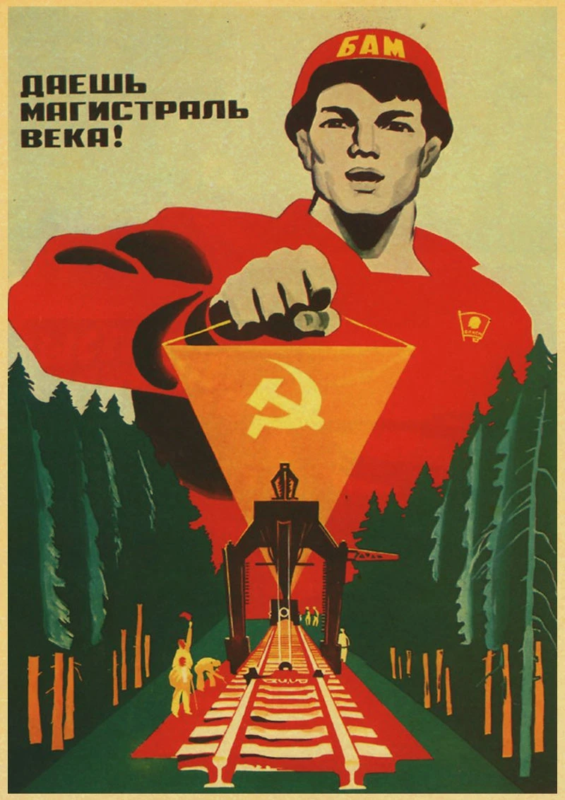 Русский помощник Иосиф Сталин портрет черно белый CCCP СССР Ретро постеры домашний