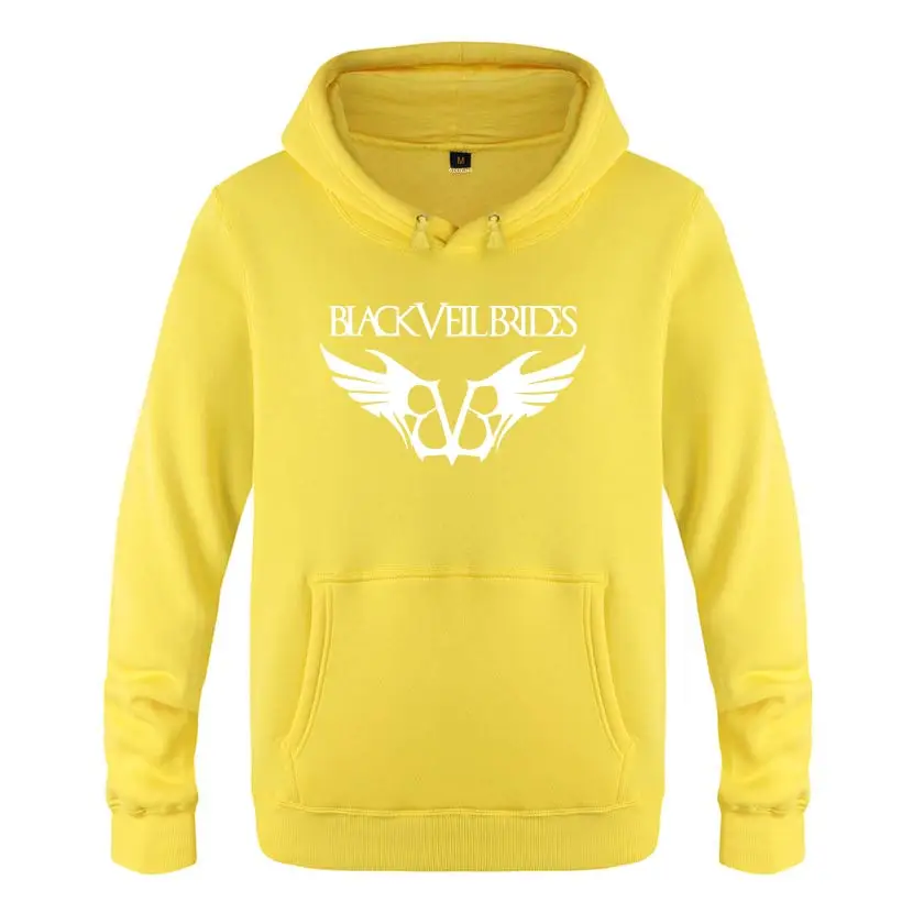 Black Veil Brides Rock Music Sweatshirts Men 2018 Mens Hooded Fleece Pullover Hoodies | Мужская одежда