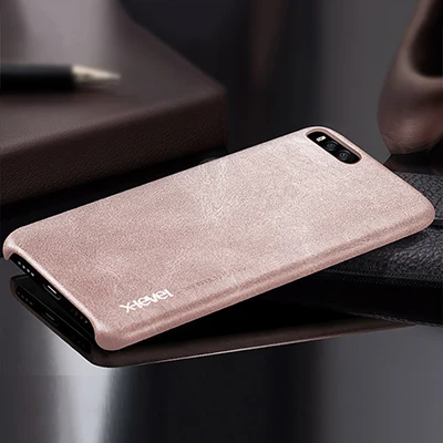 Light golden case X уровня для Xiaomi mi x 2 s чехол винтажные Чехлы Роскошный PU кожа ультра тонкий чехол для Xiaomi mi x 2 S задняя крышка Coque - Цвет: Light golden case