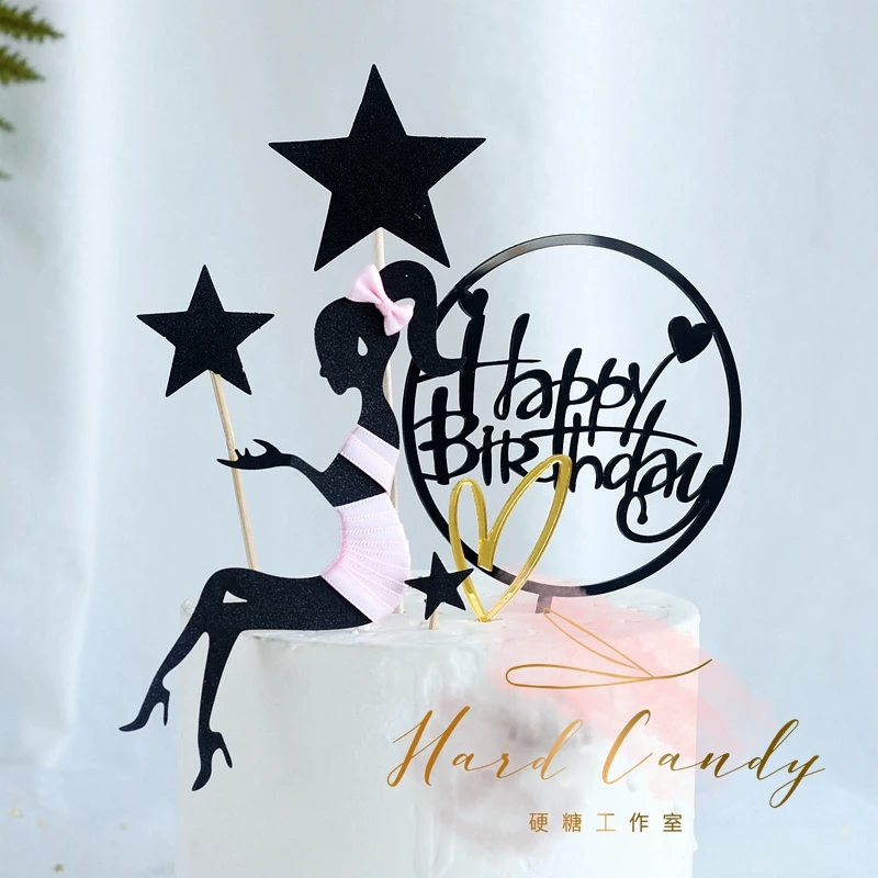 Элегантный женский топ с усами головной убор бант лазер &quotс днем рождения&quot