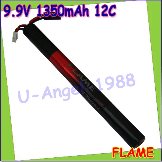 1 шт. 100% оригинальный пламенный аккумулятор 9 в 1350 мАч 12C LiFePO4 LFP Stick Type M3E135T Прямая