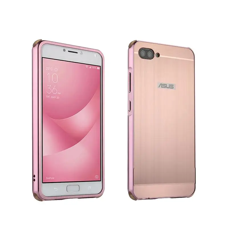 Роскошный чехол для ASUS Zenfone 4 MAX ZC554KL, металлический алюминиевый каркас, пластиковый чехол, чехол для Asus Zenfone 4 Max ZC520KL, чехол