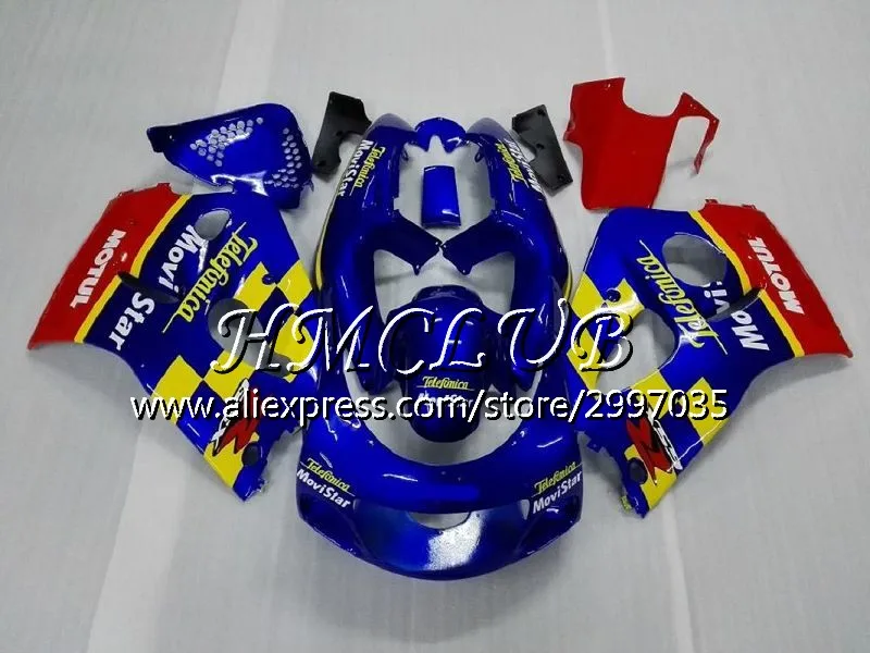 No. 18 Майка для Suzuki srad GSXR600 1996 1997 1998 1999 2000 24HC образования легкой пены. 3 GSX-R600 GSXR 750 600 GSXR750 96 97 98 99 00 фабрики голубой обтекатель - Цвет: No. 18
