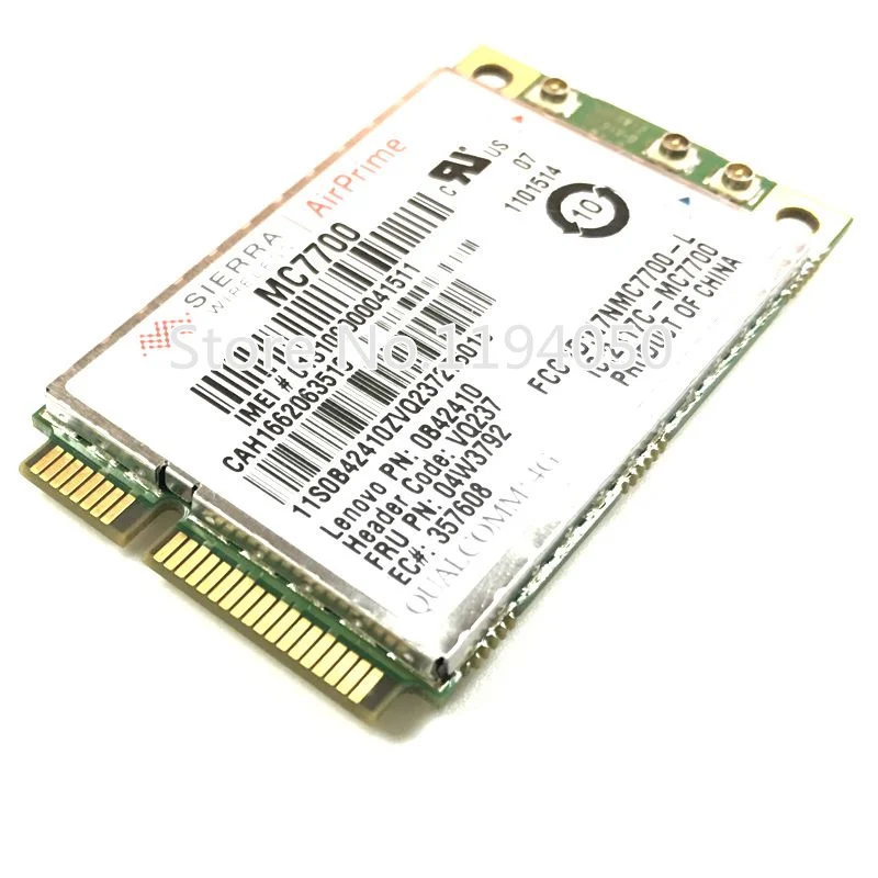 MC7700 Sierra Wireless GOBI4000 LTE 3G 4G японский костюм для thinkpa d T430 T430S X230 T530 FRU 04w3792 фотосессия |