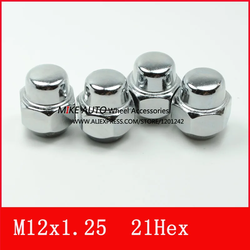 20 шт. M12x1.25 гайки для колес M12X1.25 Nissan солнечное сильфи TIIDA Qashqai X Trail Bluebird teana|lug nuts|wheel