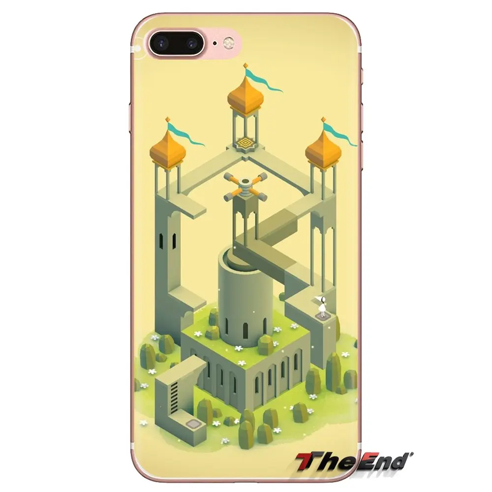 Monument Valley игровые обои для Sony Xperia Z Z1 Z2 Z3 Z5 compact M2 M4 M5 C4 E3 T3 XA Huawei Mate 7 8 Y3II мягкие чехлы |