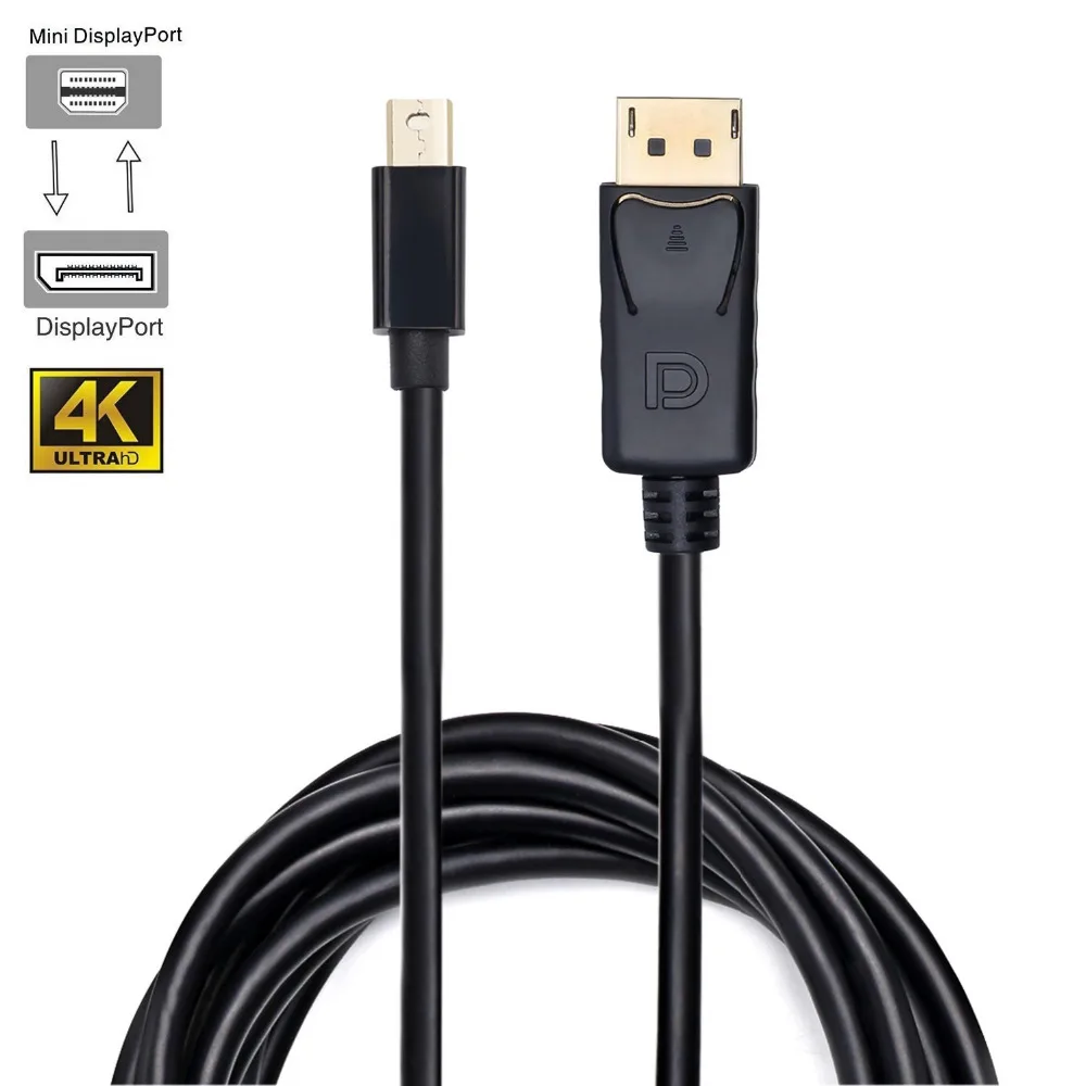 Переходник Mini Displayport на DP cable Apple MacBook и другой интерфейс thunderbolt для
