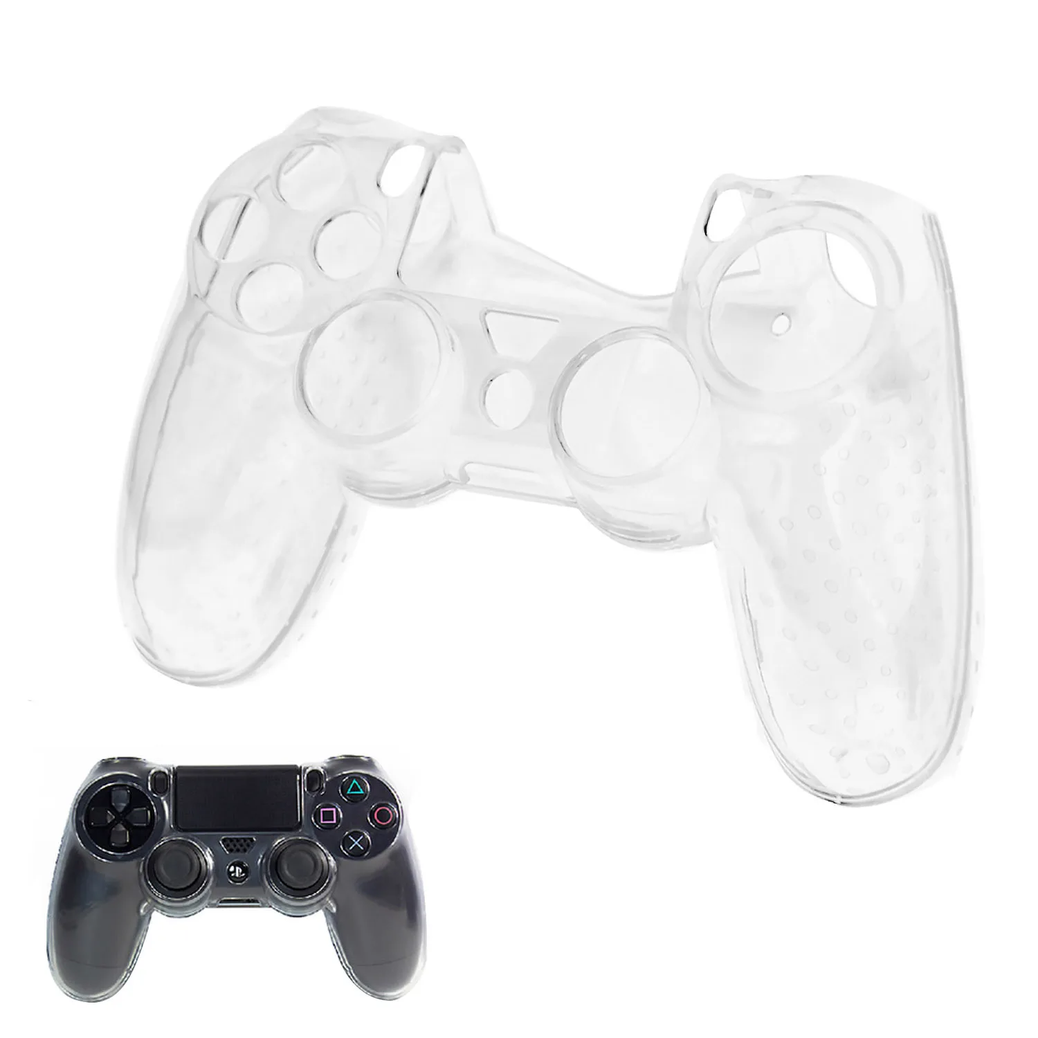 Прозрачный жесткий чехол Bevigac защитный для Sony PS4 Play Station Dualshock PS 4 контроллер