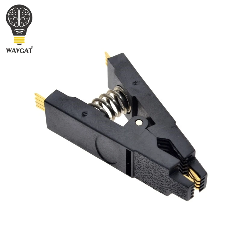 WAVGAT программатор тестовый зажим SOP8 SOP SOIC 8 SOIC8 DIP8 DIP Pin IC | Электронные компоненты и