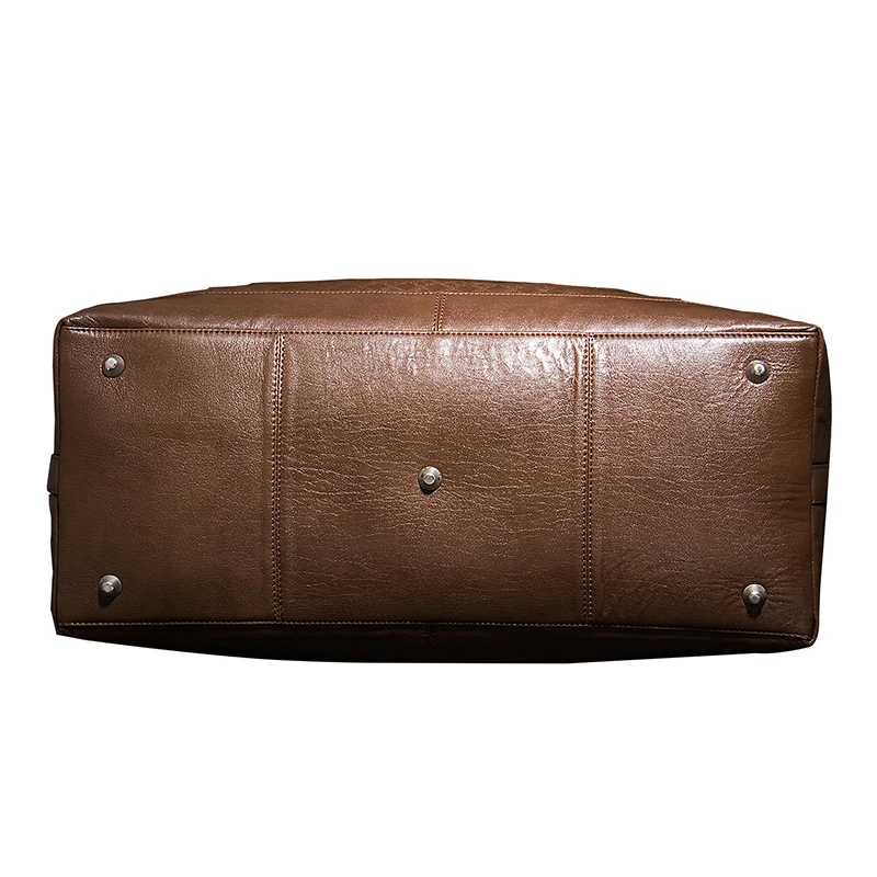 Pabojoe Duffle Bags 100% Italian Genuine Cowhide Leather Big Capacity Mens Business Travel Holder Luggage | Багаж и сумки