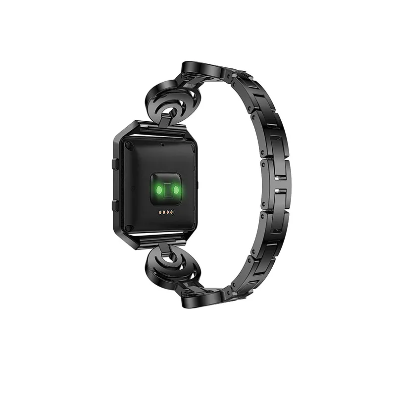 Металлический ремешок Bling Стразы для часов Fitbit Blaze роскошный модный браслет 22 мм |