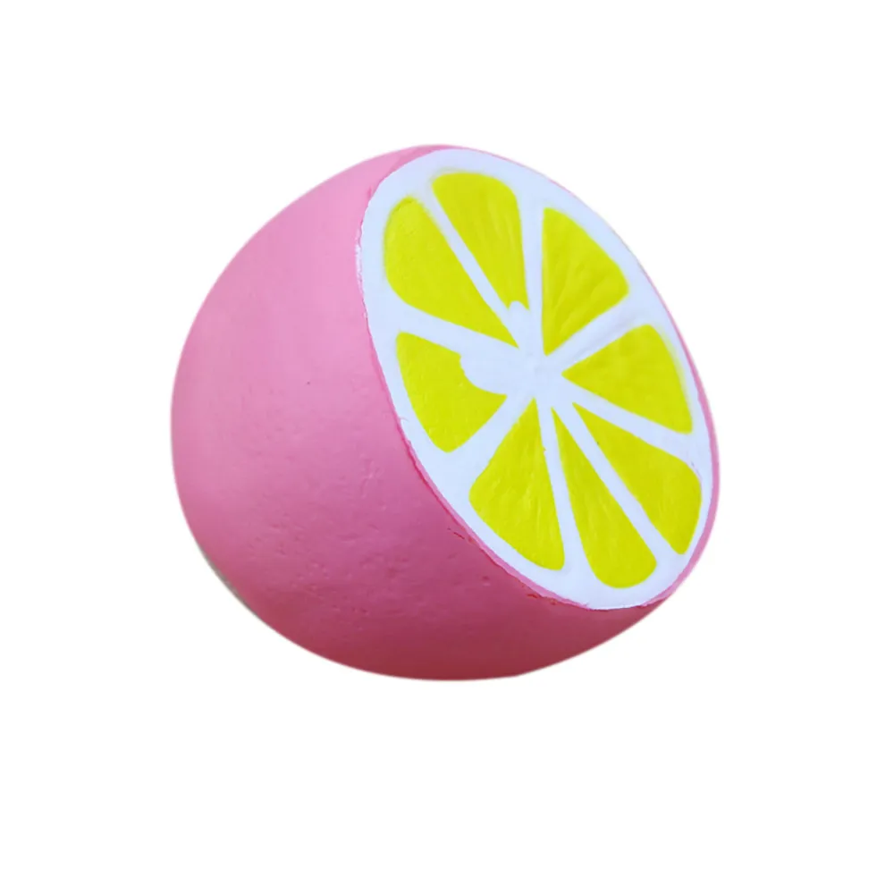 Squeeze soft 4.3'' Squishies Jumo Half Lemon Suoer Slow Rising Scented Charms Stress Toy Gift Funny Z0325 | Игрушки и хобби