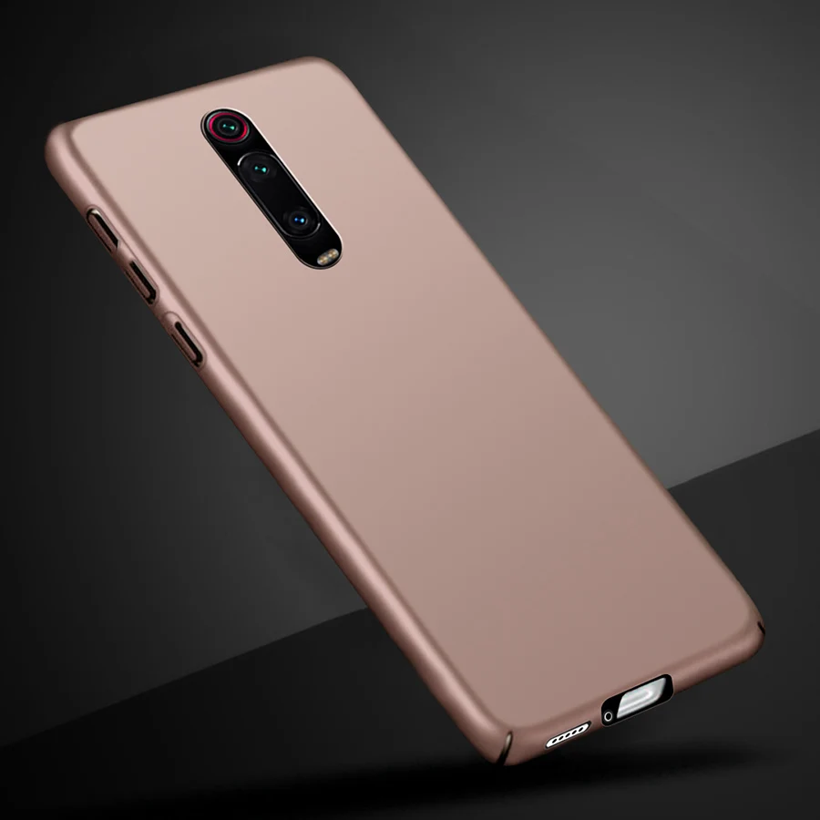 Розовый Для xiaomi mi 9t mi 9t PRO Чехол для телефона жесткая задняя крышка чехол для глобальной версии для xiaomi mi 9t задний бампер красный mi k20 pro Чехол - Цвет: Розовый