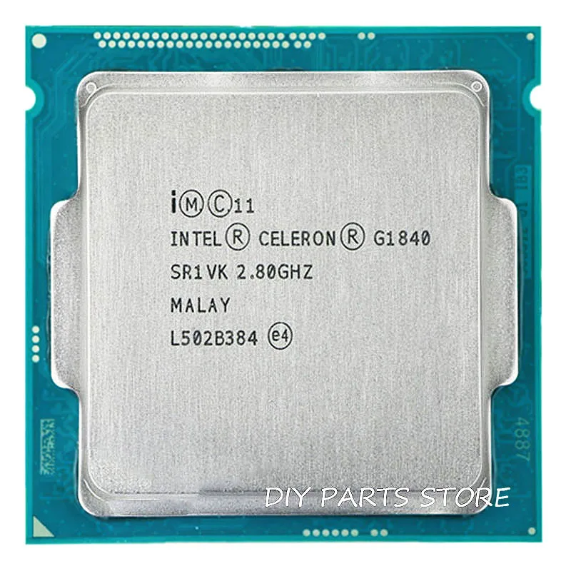 Двухъядерный процессор Intel Celeron G1840 двухъядерный 2 8 ГГц Мб LGA1150 TPD 53 Вт ОЗУ DDR3 1333 1