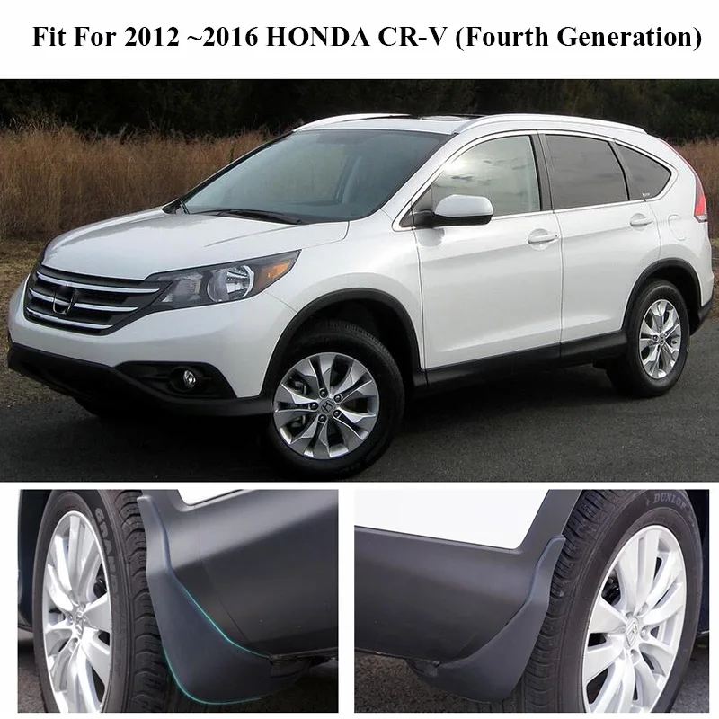 AX для Honda CR V CRV 2012 2016 набор формованных брызговиков Брызговики передние задние