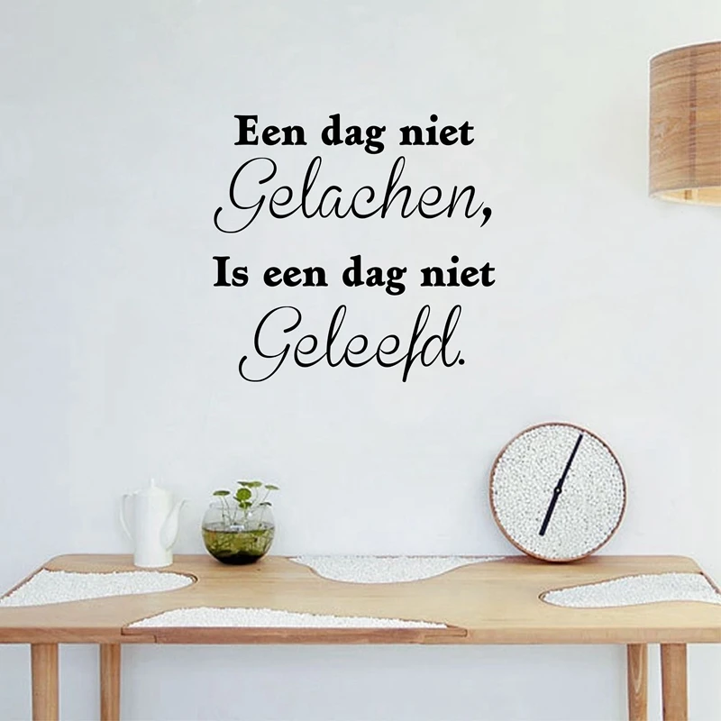 

Dutch Inspiration Quote Vinyl Wall Decal Sticker Nederlands Home Living Room