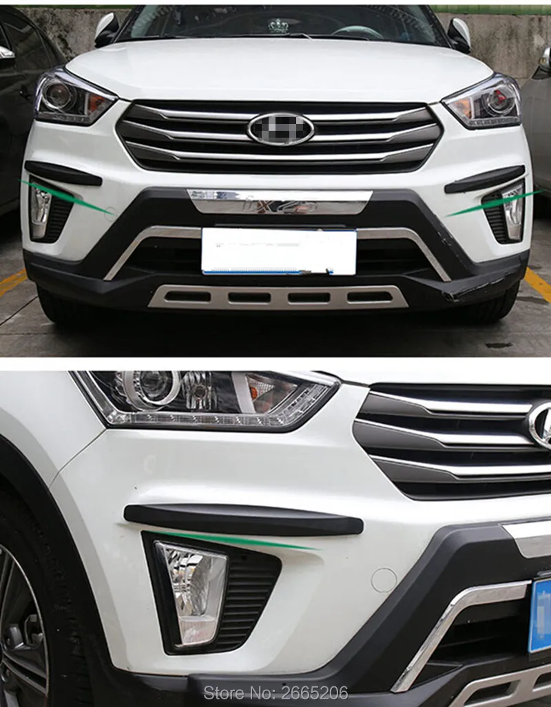 2 шт. автомобильные резиновые наклейки на бампер Land Rover discovery 3 4 freelander 1 a9 |