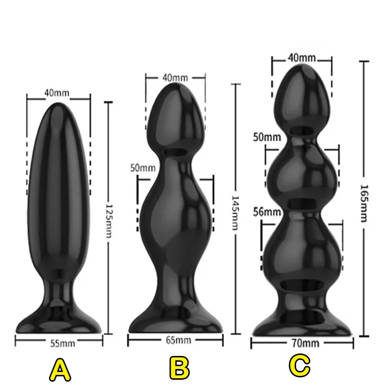 Super Big Butt Plug 6 Size Choose Anal Beads Dilatador Expander Buttplug Prostate Massager Sex Toys For Couples | Красота и здоровье
