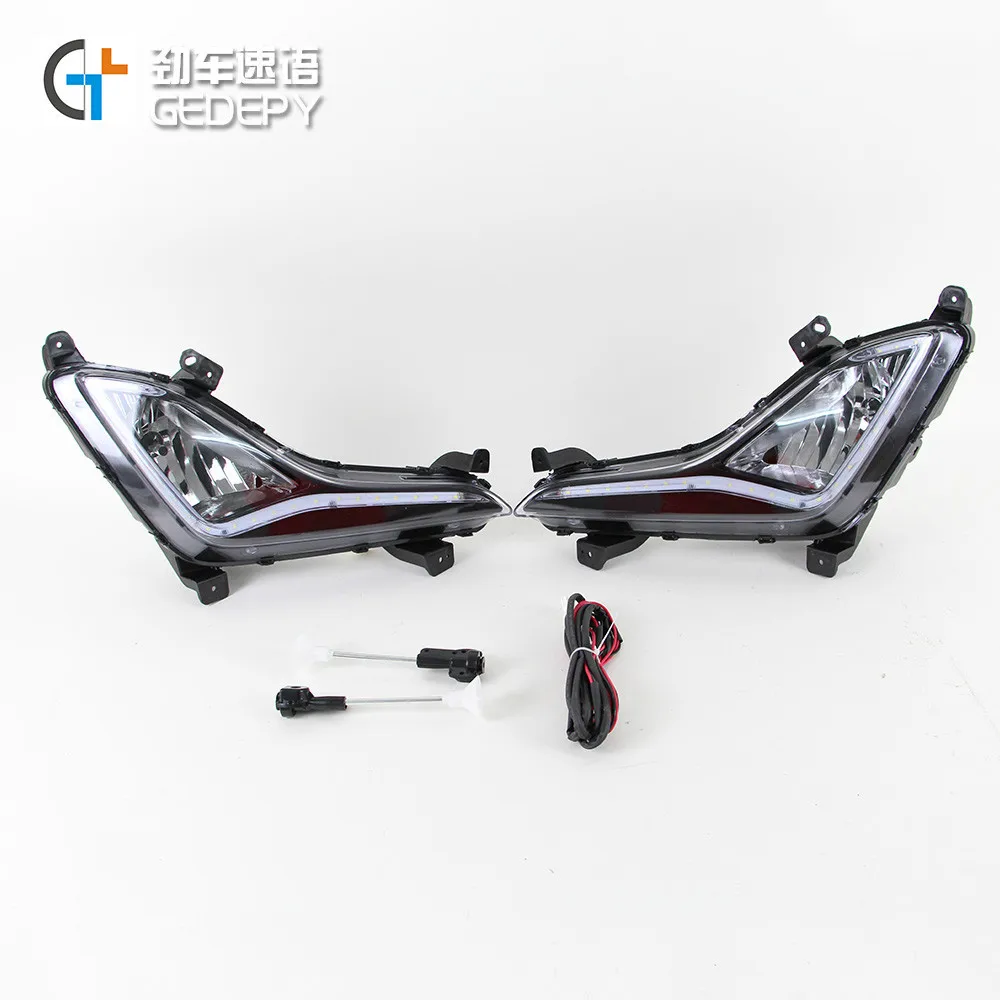 Автомобильный Стайлинг для Hyundai ELANTRA DRL 2014-2015 новый светодиодный Оригинальный