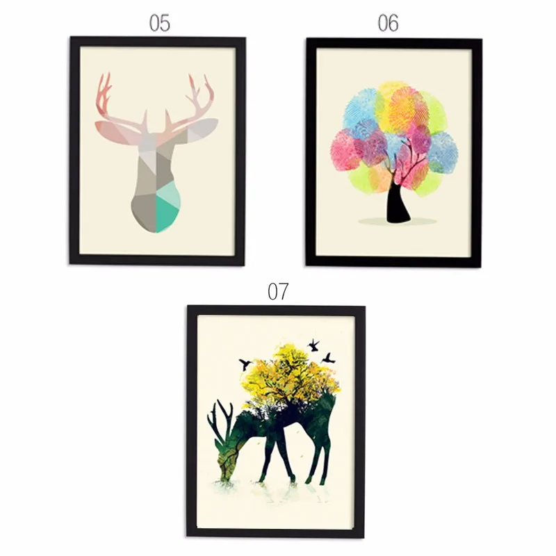 Современный холст художественный принт постер картина маслом по номерам Бабочка