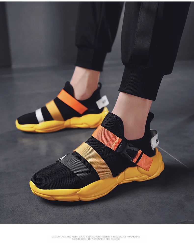 Hemmyi Zapatos De Hombre; сетчатые дышащие слипоны; мужская повседневная обувь; уличные кроссовки; обувь для тренировок; Прямая поставка