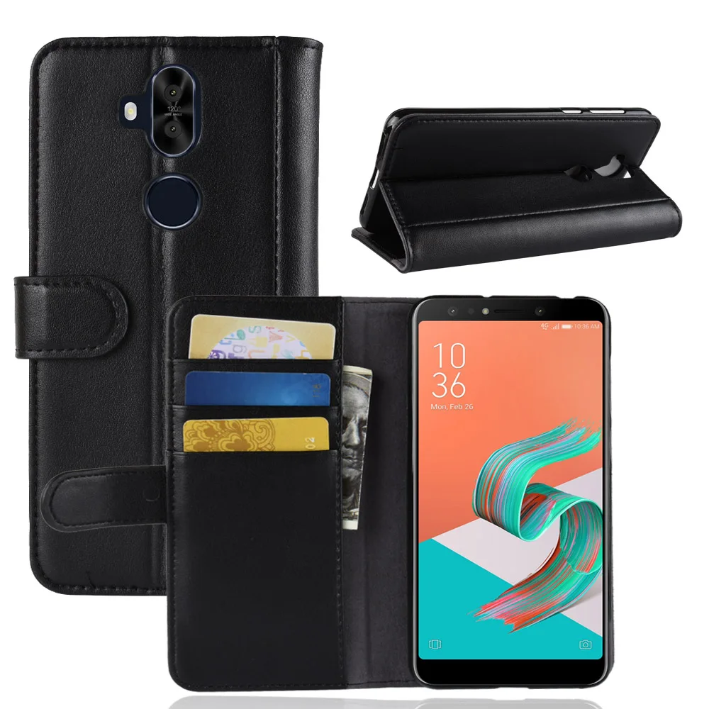 Чехол из натуральной кожи для Asus ZenFone 5 lite ZC600KL ZE620KL 5Z ZS620KL V Live V500KL чехол кошелек