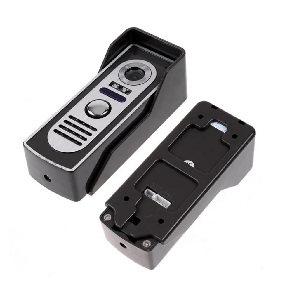 

Hands Free Video Door Phone 6pcs IR Cameras Video Door Phone Wired 7 inch Color Screen Video Intercom Door Bell 816M12