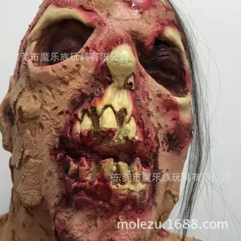 Halloween Horror biohazard demon skull mask bloody rot zombie ghosts secret rooms haunted houses props | Дом и сад